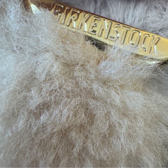 NEW Women’s Birkenstock Cream Boston Teddy Clogs faux Shearling Sz EU39/US8-8.5 - Picture 5 of 8